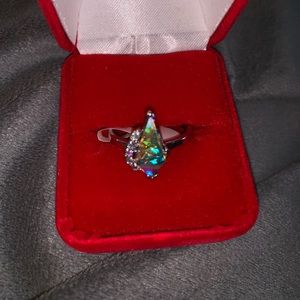 Unicorn stone ring from fragrant Jewels. Size 10